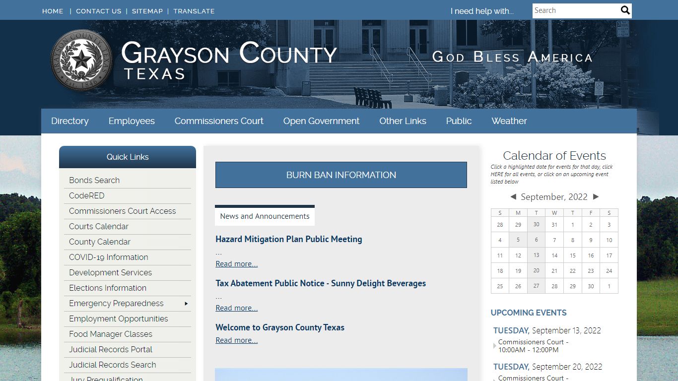 Criminal Court Records - Grayson County, Texas